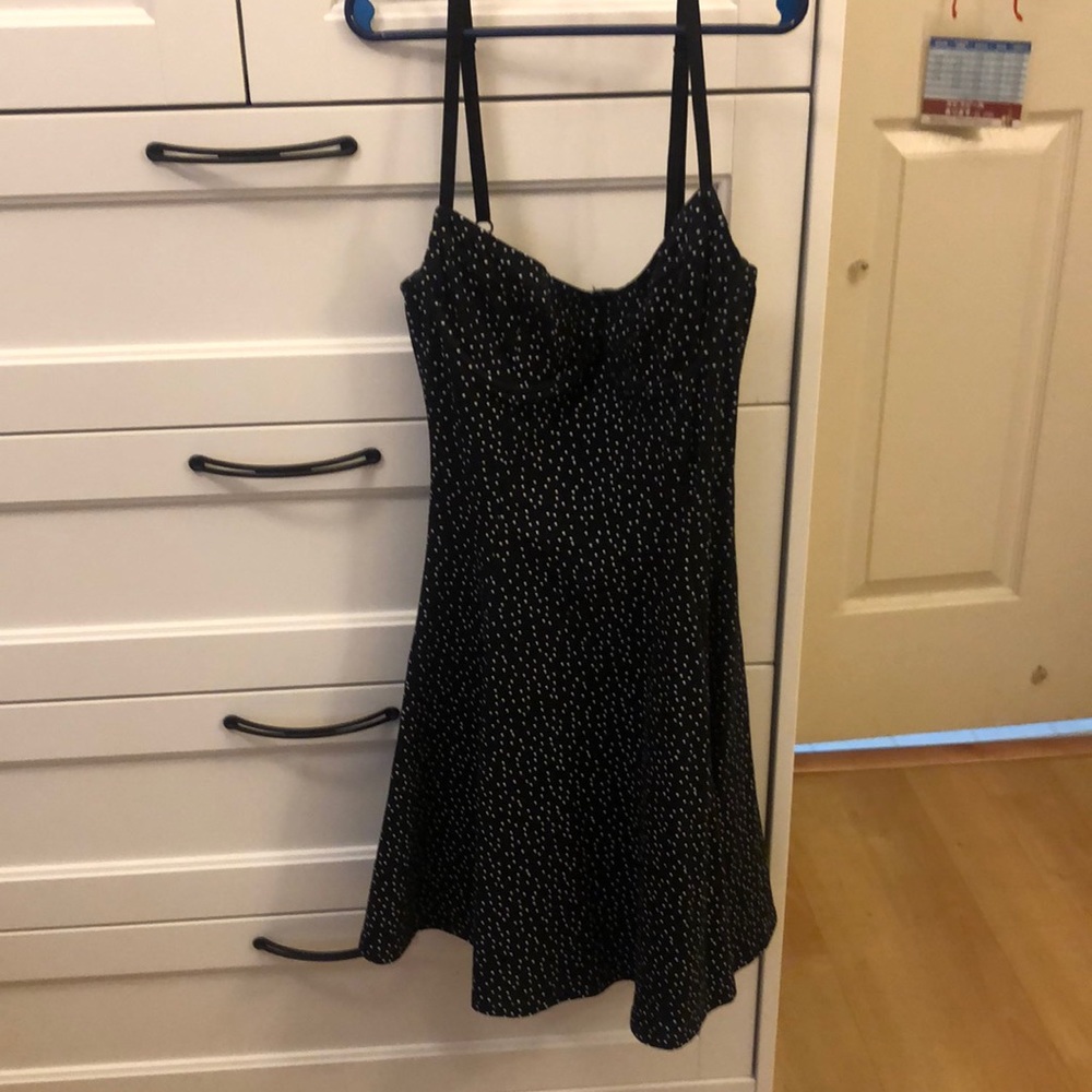 American Apparel Polka dot dress with bustier
